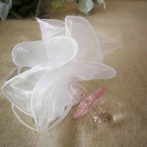 Bomboniere con ciucci, souvenir per il battesimo, omaggio per baby shower, bomboniere greche con koufeta, regali per gli ospiti
