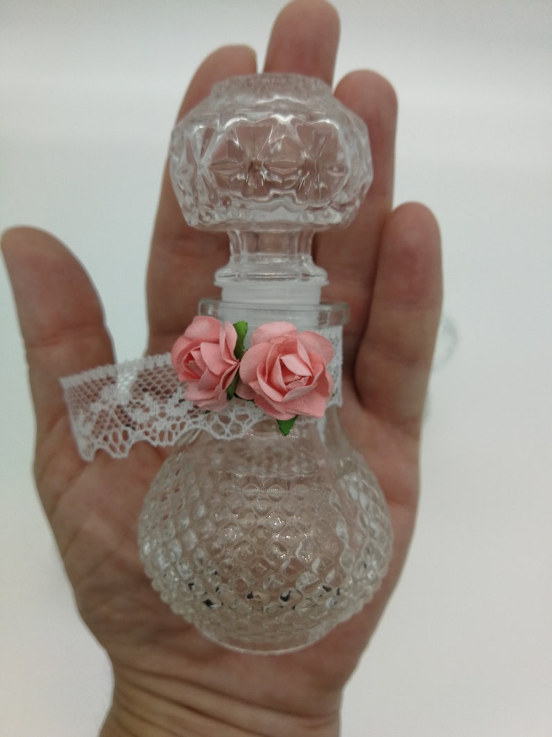 Mini bottles favors unique guests gifts Baptism favors Christening souvenirs Greek bombonieres for guests Giveaway ideas Floral elegant