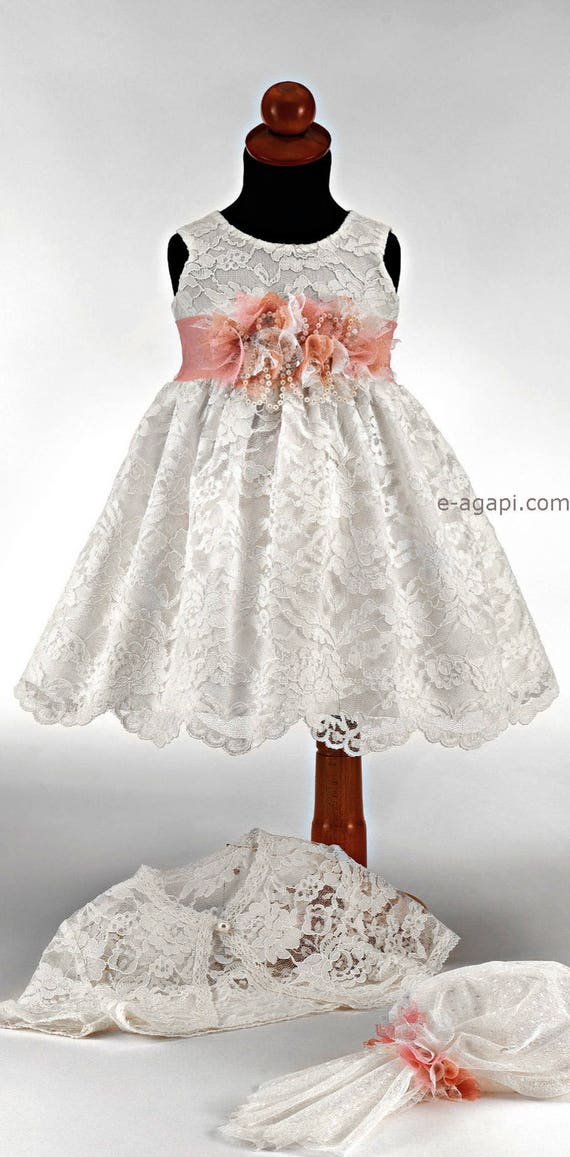 baby girl baptism set