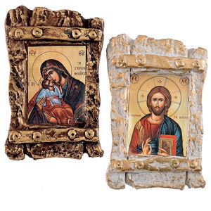Icone di santi personalizzate Bomboniere per battesimo greco Regali per gli ospiti Omaggi religiosi Battesimo di bambina Bomboniere per bambini Souvenir unici per feste di battesimo