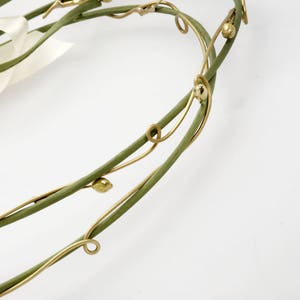 24k gold Olive greenery stefana Unique wedding crowns Greek stefana orthodox wedding stephana tiara stefana wedding Bridal handmade wreaths
