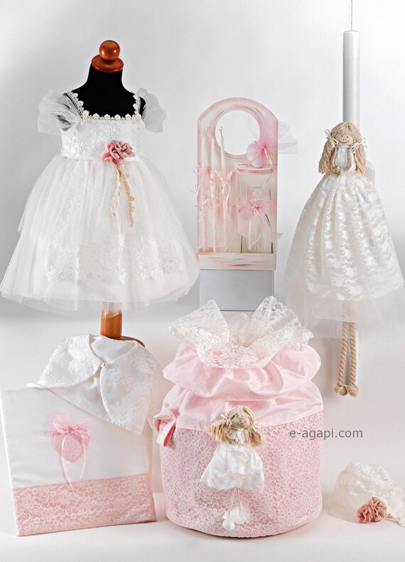 baptism set for baby girl