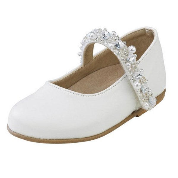 Flower Girl Shoes Ivory Etsy