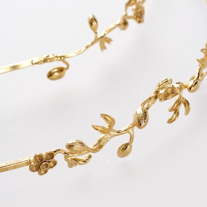 24k Gold Olive stefana wedding crowns Greek stefana orthodox wreaths Stephana handmade Luxury wedding ceremony Bridesmaid gifts Couple