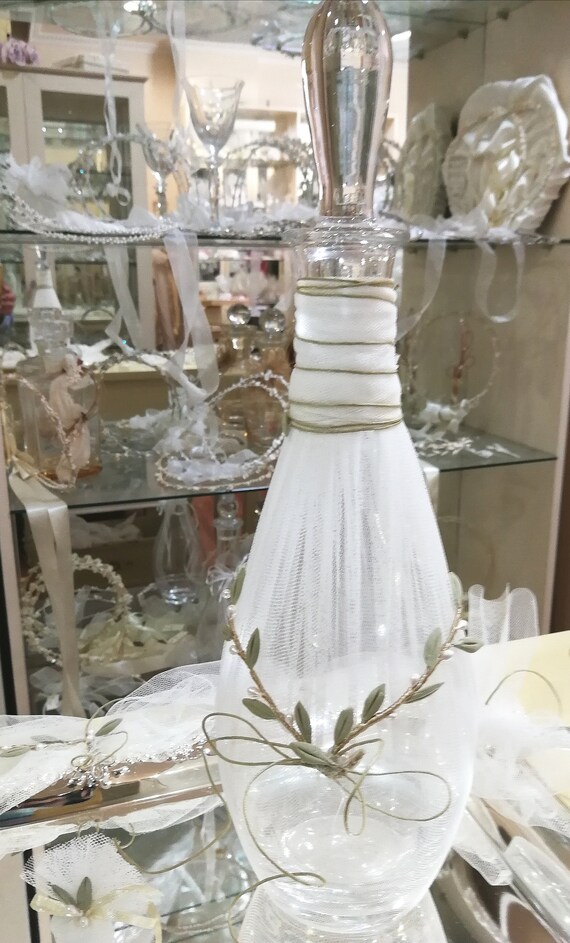 Mega Crafts 3 Crown Glassware Candle Holder Clear Set of 4