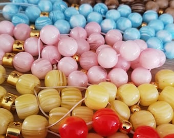 Mini Komboloi favors with cross Baptism thank you guests gifts Wedding souvenirs