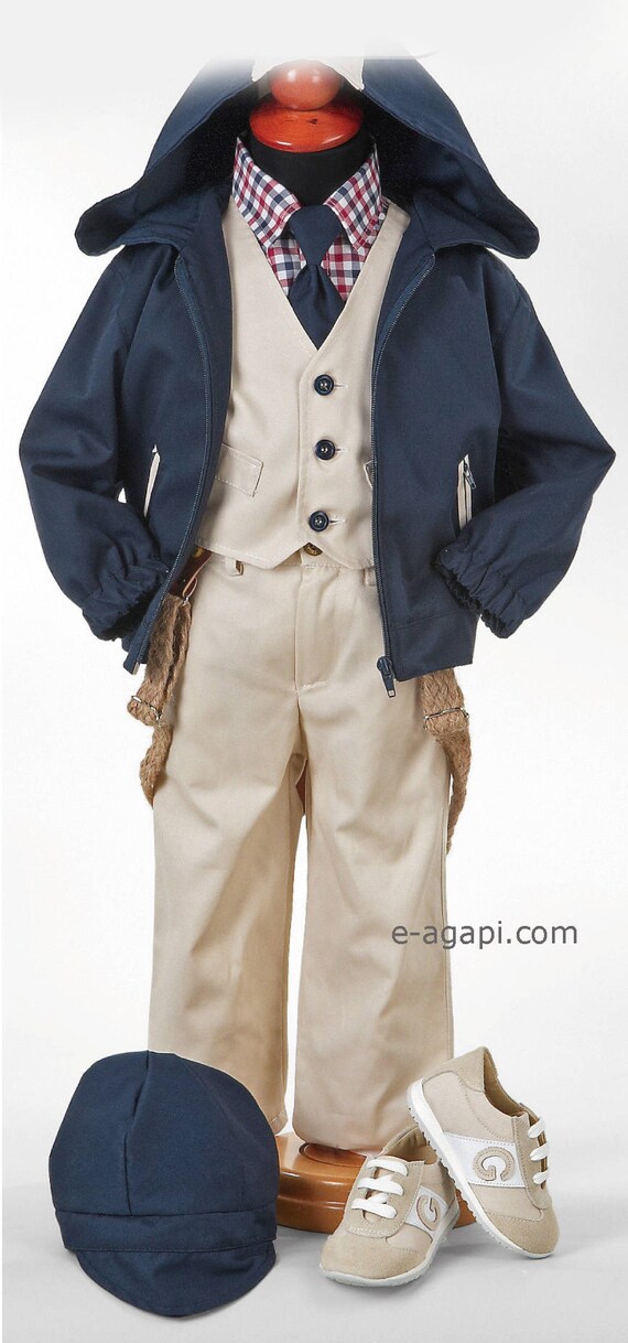 baby boy cream suit
