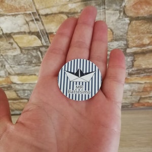 Bateau ou étiquette personnalisée Baptême thème 3 cm - Cadeaux de remerciement