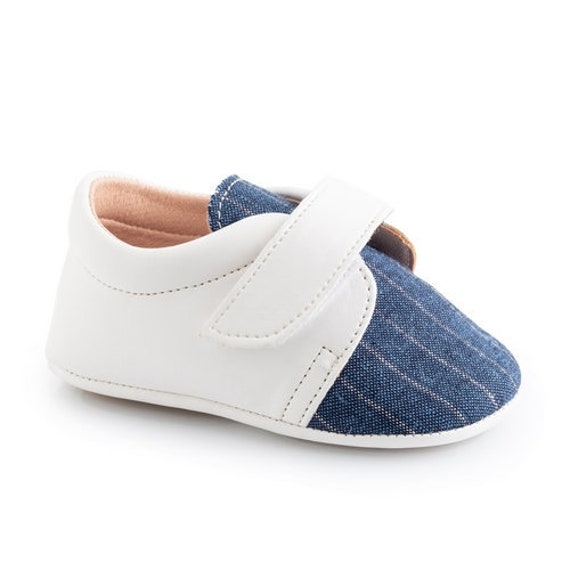 baby boy navy loafers