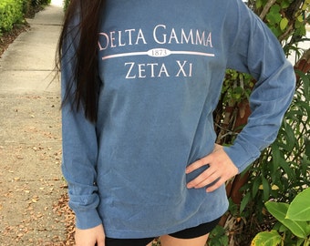 Baseball Girlfriend Comfort Colors Long Sleeve Baseball Etsy