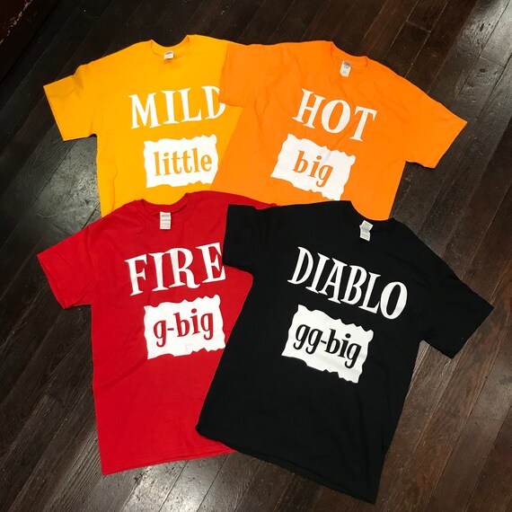 taco bell big little shirts