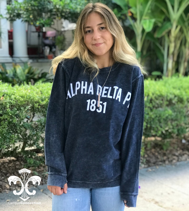 Adpi corded sweatshirt clearance