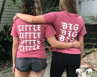 etsy big little shirts