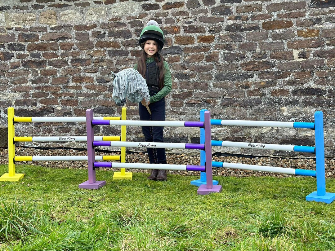 Hobby Horse Jump Set, Obstacles, Kids Jumps, Agility Jump, Jumps, Play
