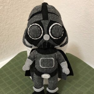 Darth Vader Felt - Wzór do szycia bardzo łatwy do naśladowania