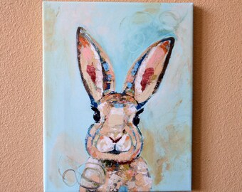 Bunny CANVAS Print 11 x 14 inches