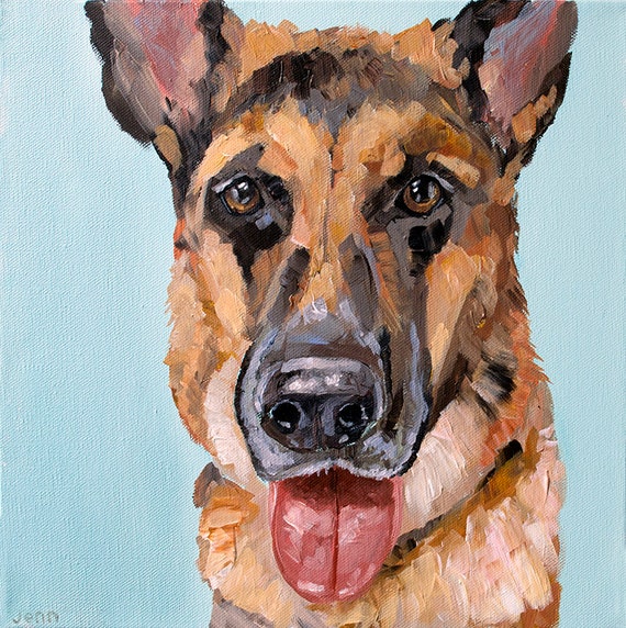 Custom Pet Portraits Original Acrylic on Canvas Paintings - Etsy Custom Pet Portraits Original Acrylic on Canvas Paintings - Etsy