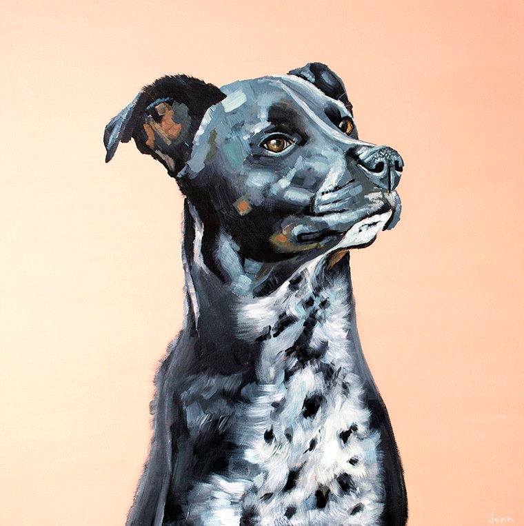 Custom Pet Portraits - Original Acrylic on Canvas Paintings, Pet ...