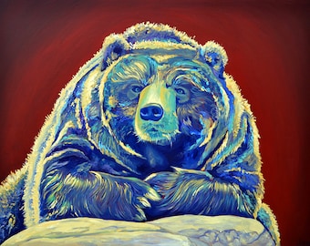 kenai, grizzly bear, bear, zoo, zoo animal, yosemite, yellowstone, jackson hole, park city, ski resort, forest animal, animal art,oso,cabin