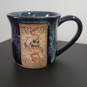 Tarot Becher, Die Todeskarte