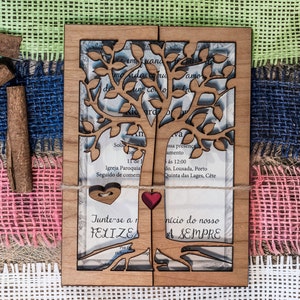 Custom wedding invitation set, rustic wedding invitation, vintage invitation, barn invitation rustic style, wooden invite, country handmade