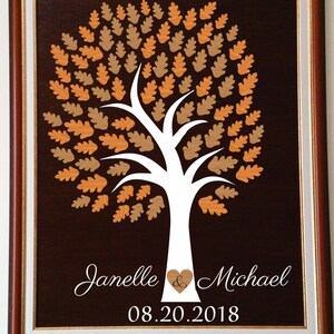 Wood wedding guest book alternative 17/ alternative guestbook / decorative tree of life guest book / advice book / framed wedding guest book