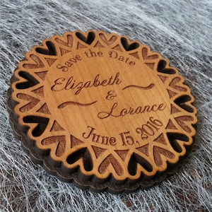 Save the date wood card (10)/  custom Save the Date magnet/ Rustic Save the Date/ wooden save the dates/ save the date wedding magnets