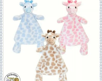 early days giraffe comforter