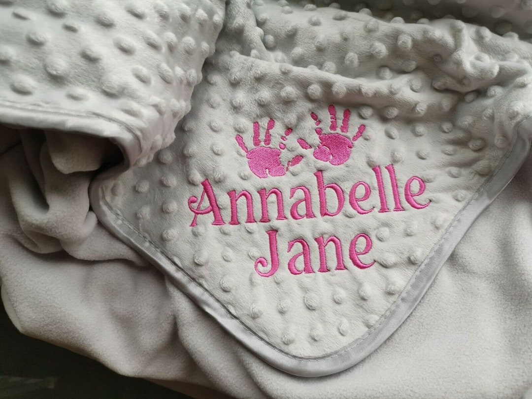 Pink dimple baby blanket sale