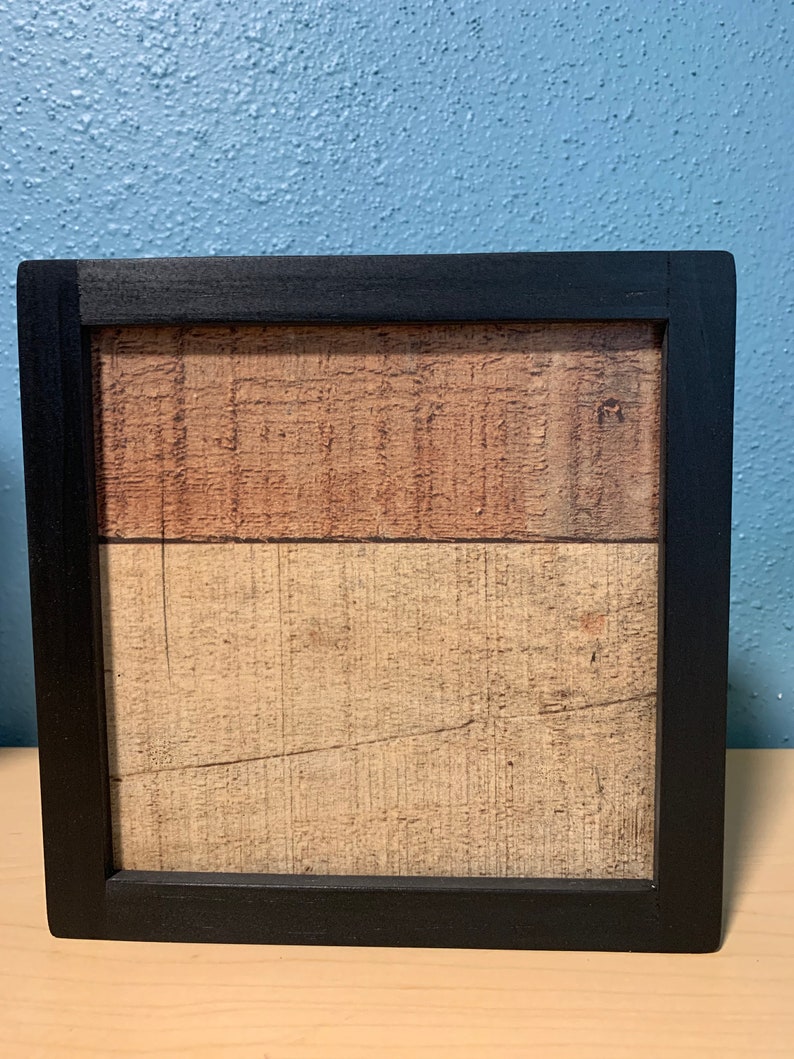 Sign with vinyl lettering wood sign framed sign mini sign stained sign small wood sign Grateful sign
