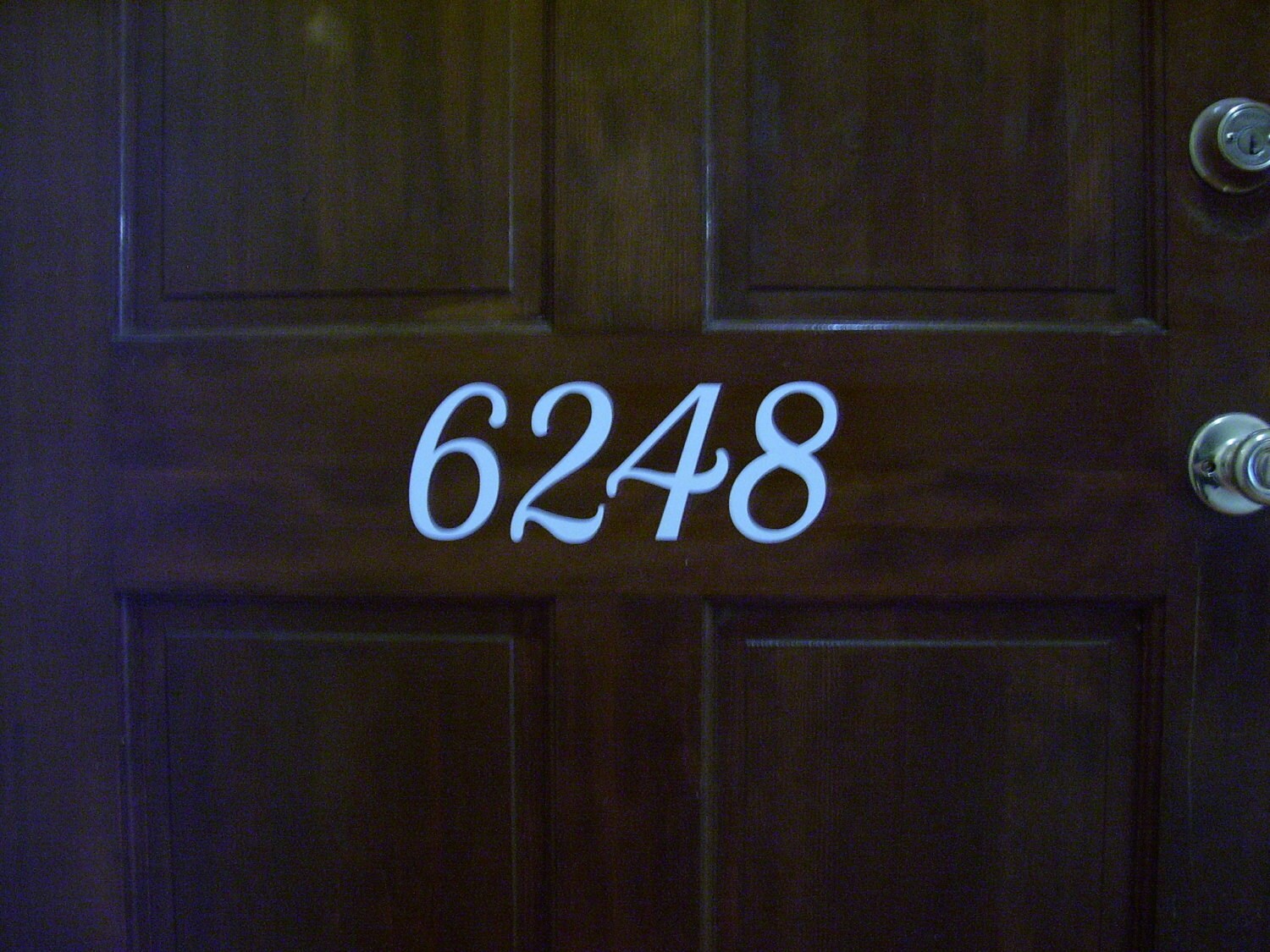 House number vinyl decal vinyl numbers vinyl number stickers Etsy