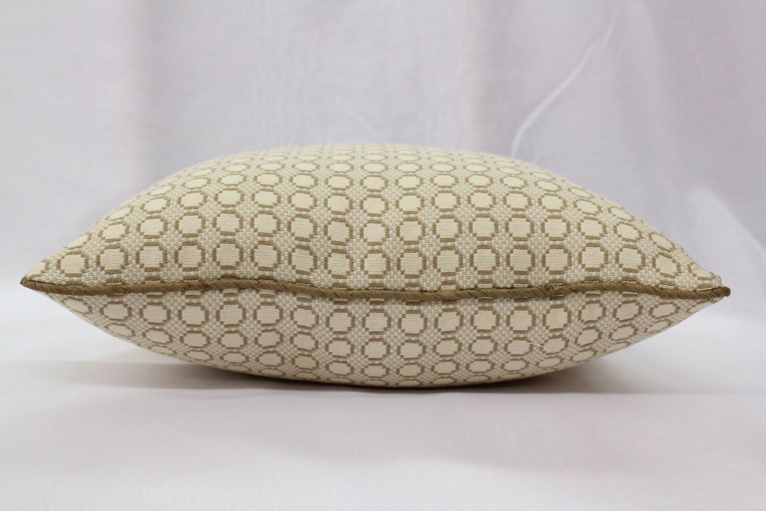 Welted and Zippered Knife Edge Pillow Etsy