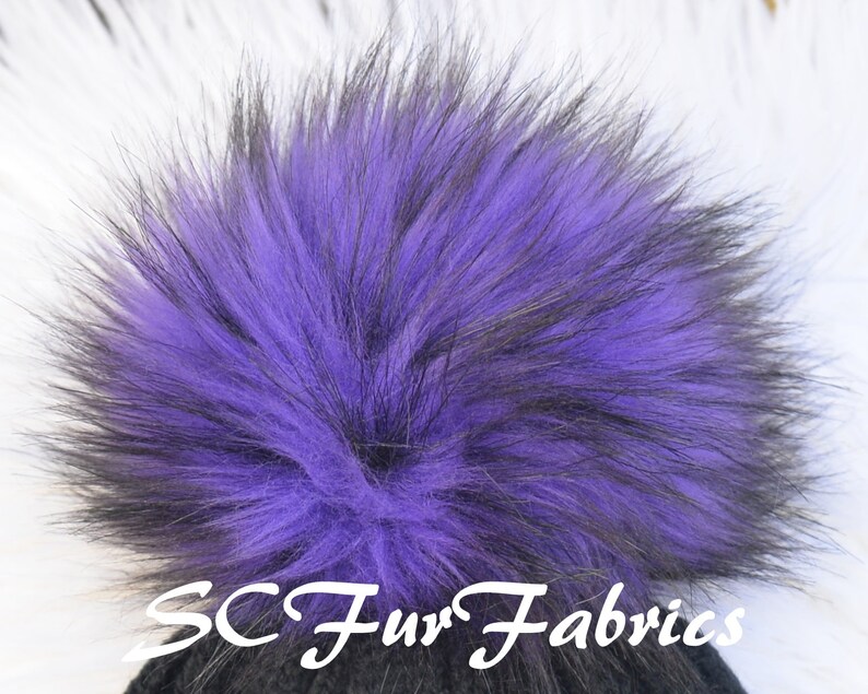 purple wolf plush