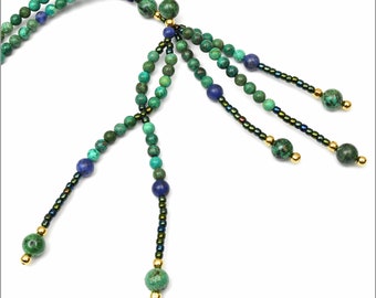 Parrot Stone Nichiren Juzu Beads: SGI Buddhist Prayer Beads