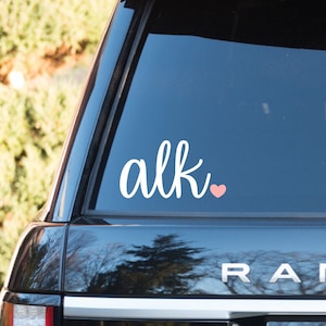 Monogram Car Decal, Vinyl Monogram, Car Monogram, Laptop Monogram, Yeti Decal, Vinyl Decal, Personalized Car Decal, Monogram Sticker