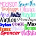 see more listings in the NAME & LETTER DECALS section