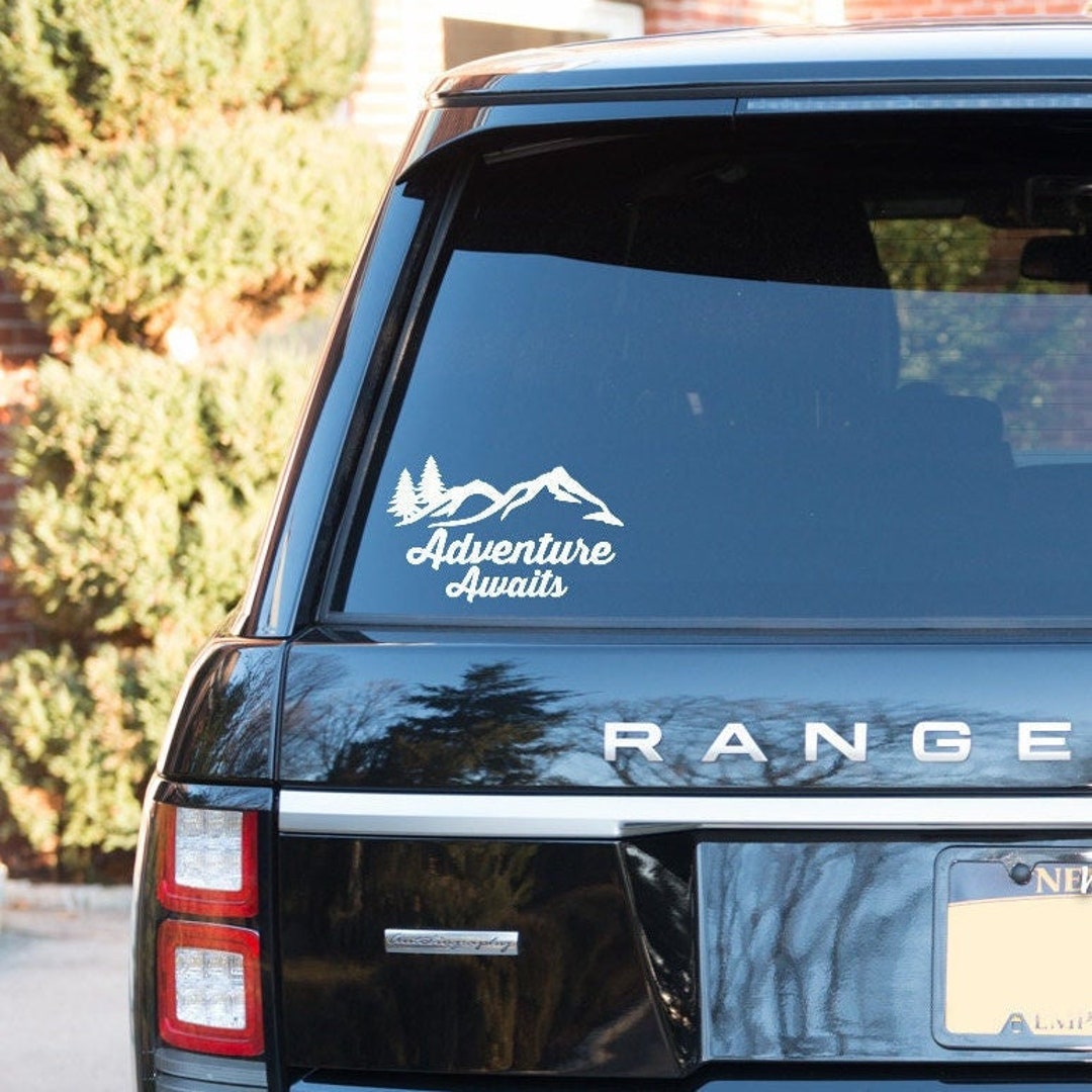 Adventure Awaits Decal, Adventure Awaits Sticker, Adventure Sticker ...