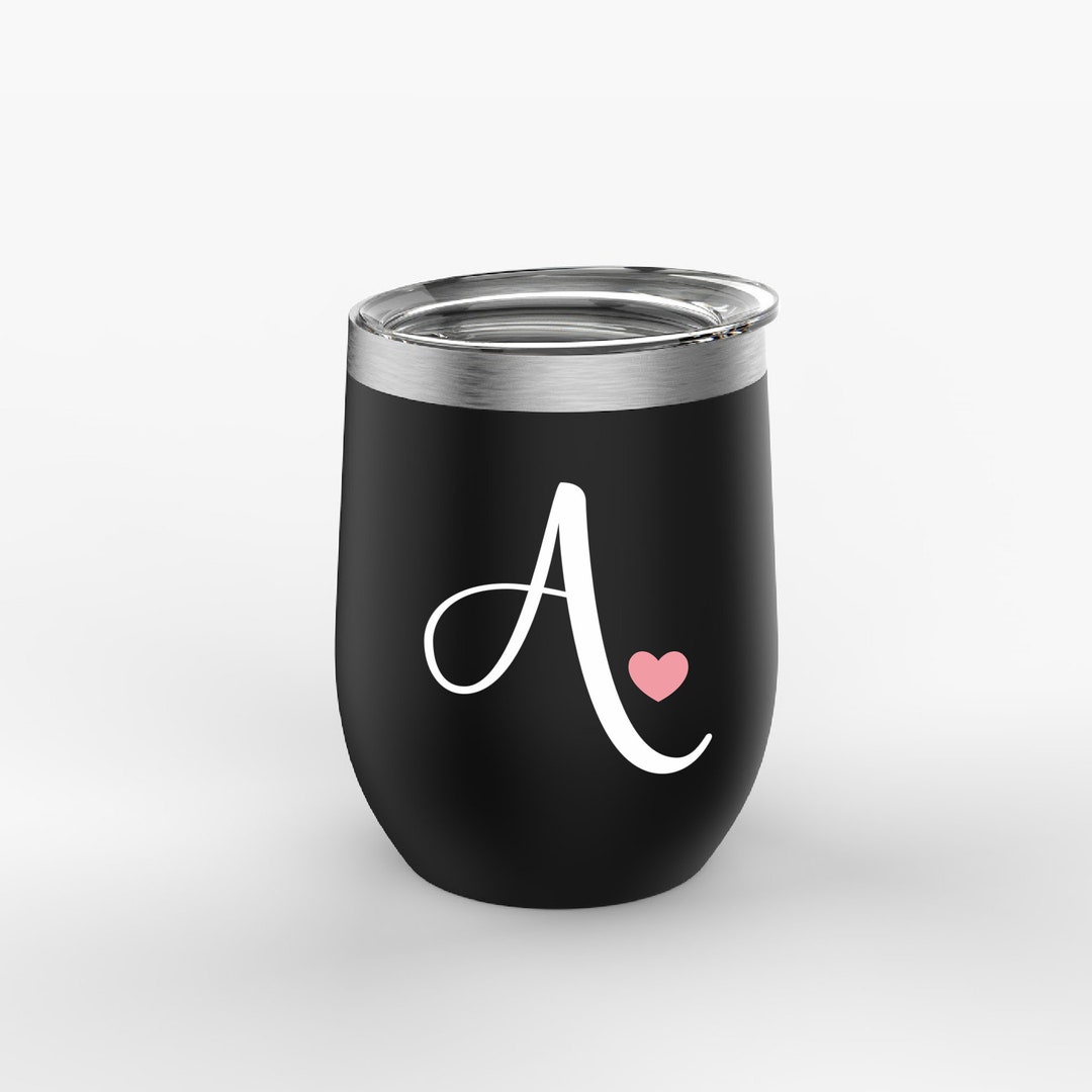 Single Letter Decal, Letter Sticker, Yeti Cup Decal, Car Decal, Monogram Decal, Vinyl Decal