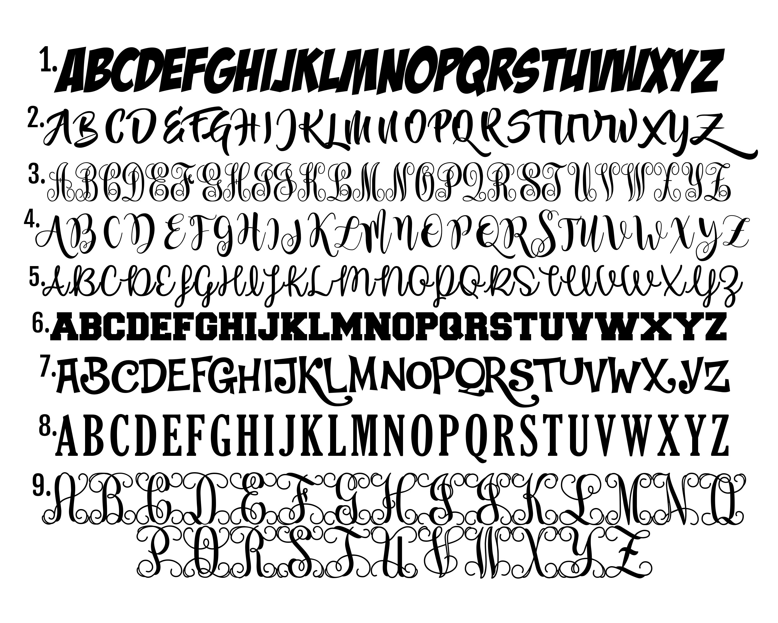 Single Letter Labels Vinyl Letter Decal, Single Letter Monogram Decal, Initial Decal, Single ...