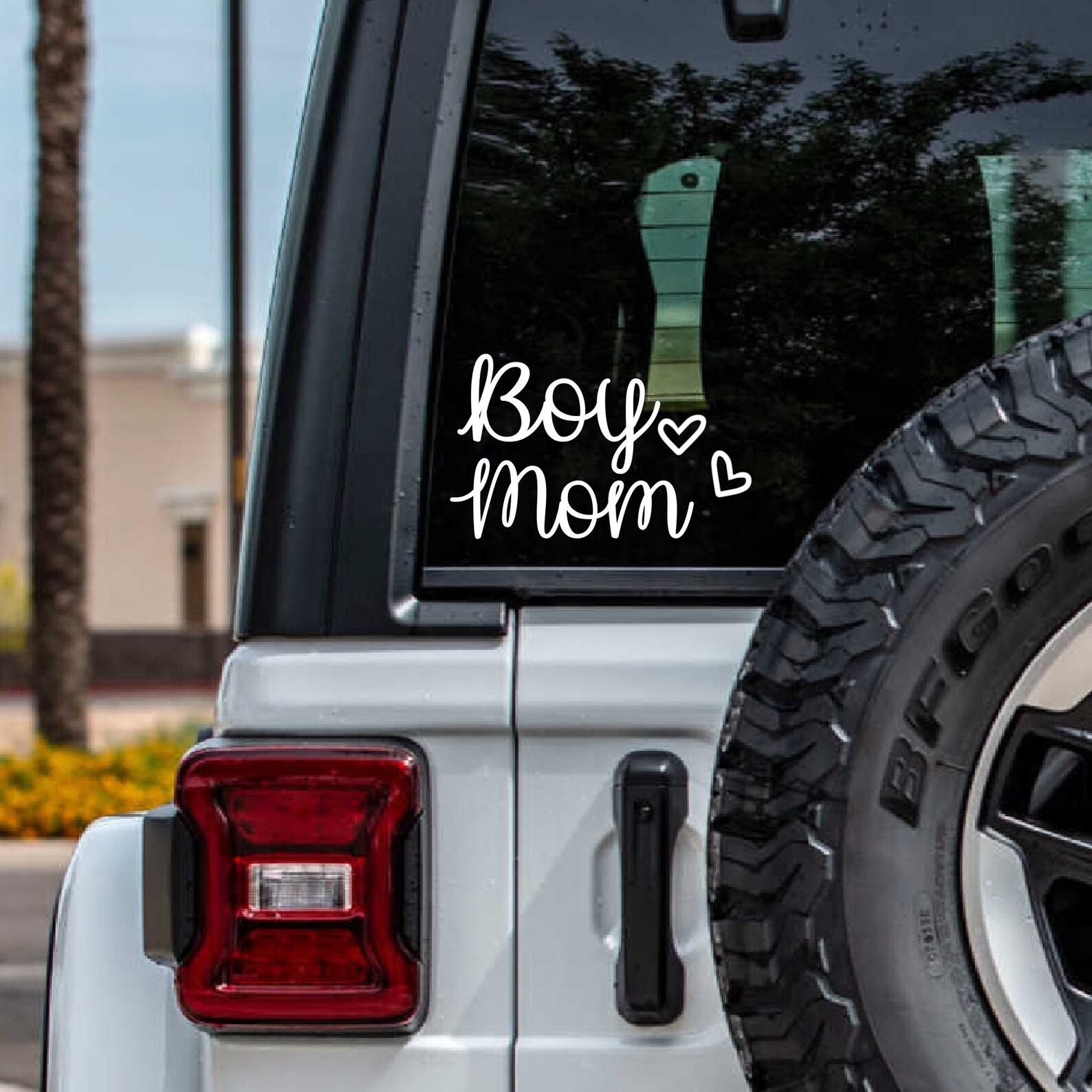 Boy Mom Car Decal Boy Mom Sticker Gift for Mom Mom Decal Etsy