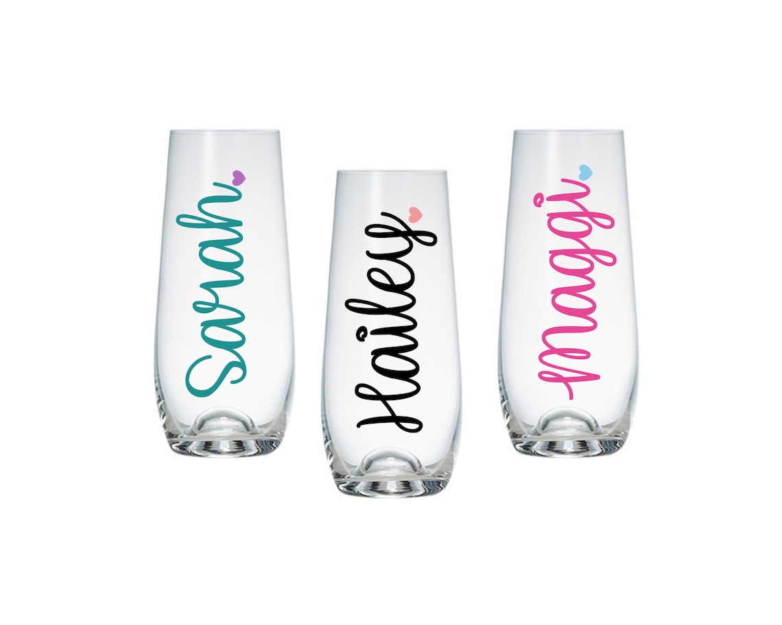 Vinyl Name Decal Name Decal for Cups Name Label Vinyl Etsy