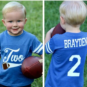 2nd Birthday Football Shirt