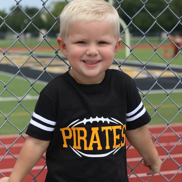 Personalized Football Team Shirt, Football Spirit Shirt, Youth Football Jersey