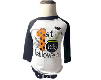 1. Halloween-Shirt, Babys erstes Halloween-Shirt