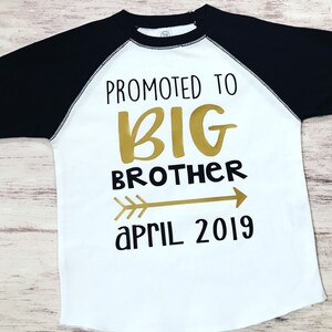 promoted to big brother shirt image 2