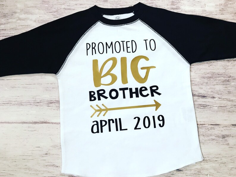 promoted to big brother shirt image 2