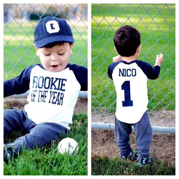 Rookie of the year baby shirt 2025