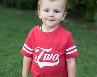 Shirt 2e verjaardag – outfit tweede verjaardag peuter – T-shirt tweejarige – leuk verjaardagsshirt voor jongens of meisjes – shirt kinderfeest