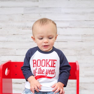 Rookie of the Year First Birthday Shirt Cake Smash Outfit - Etsy