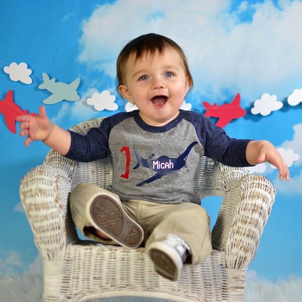 Aeroplane Printed 1 To 11 Year Kids Casual Baby Boys Summer Time T-Shirt In Lowest Price Only In BD main image 1